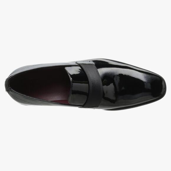 Hugo BossHigline Tuxedo Patent Leather Loafers Size 9 - Picture 2 of 7